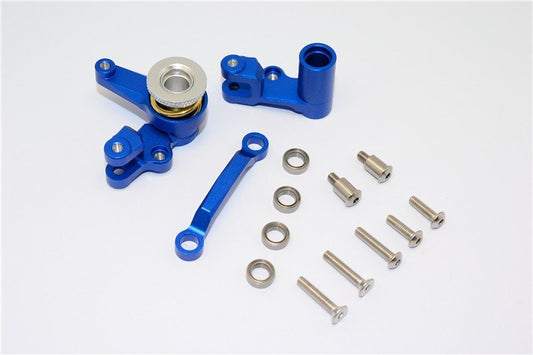 GPM XO048 TRAXXAS XO-1 Aluminium Steering Assembly With Bearings & Stainless St