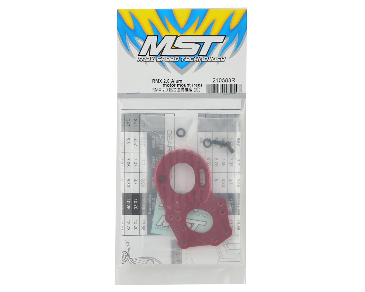 MST 210583R RMX 2.0 Aluminum Motor Mount (Red)