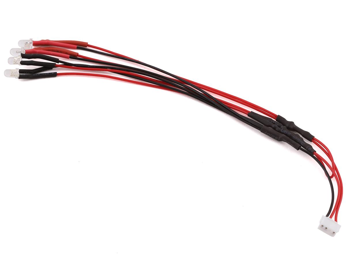 Kyosho MZW439R Ensemble d'éclairage LED Mini-Z (transparent et rouge) (connecteur ICS)
