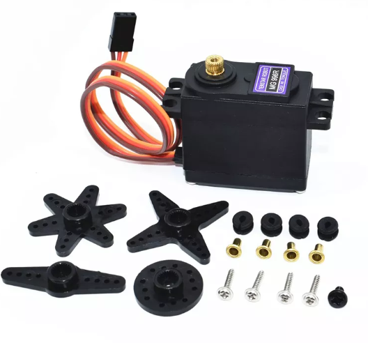 IslanHobbyNut Servo de engranaje metálico de torsión de 15 kg-cm 208,3 oz-in MG996R