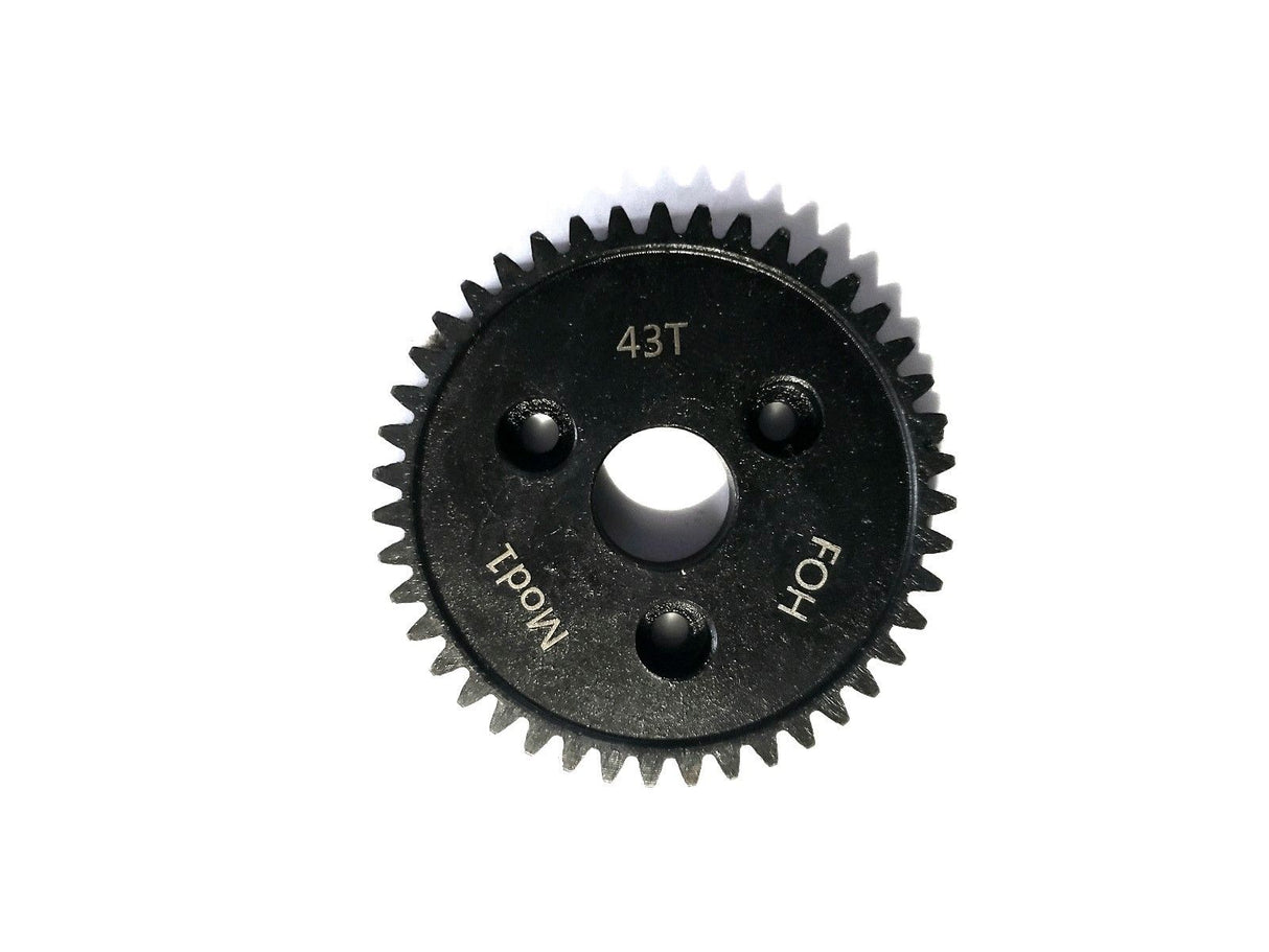 43T MOD-1 FOH *HARDENED STEEL* SPUR GEAR (REVO STYLE) Dragracing/Speedruns