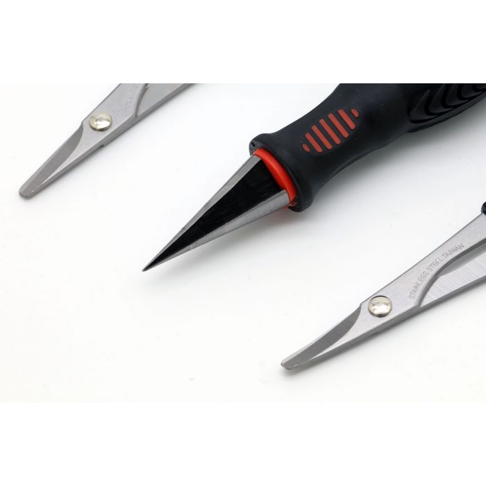 Powerhobby RC PH0152 Body Tools Reamer & Scissors Set Curved Straight