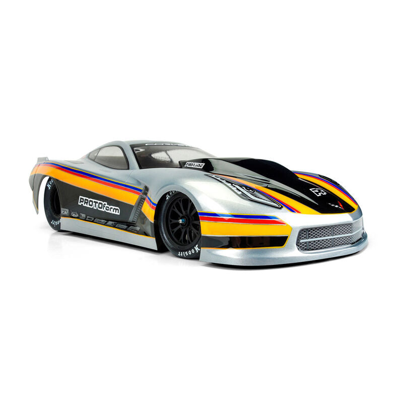 PROLINE PRM1571-40 Cuerpo transparente, Chevrolet Corvette C7 Pro-Mod: 1/10 Slash 2WD