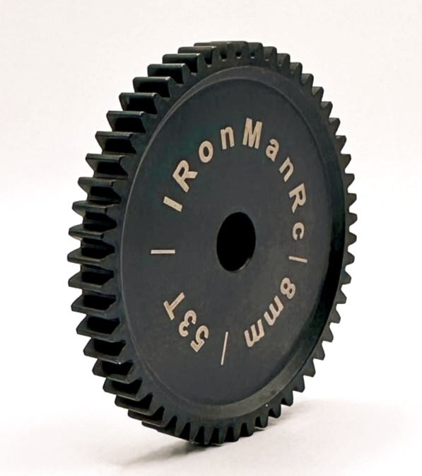 IRonManRc 53T 8mm MOD - 1 Pinion Gear HARDENED STEEL