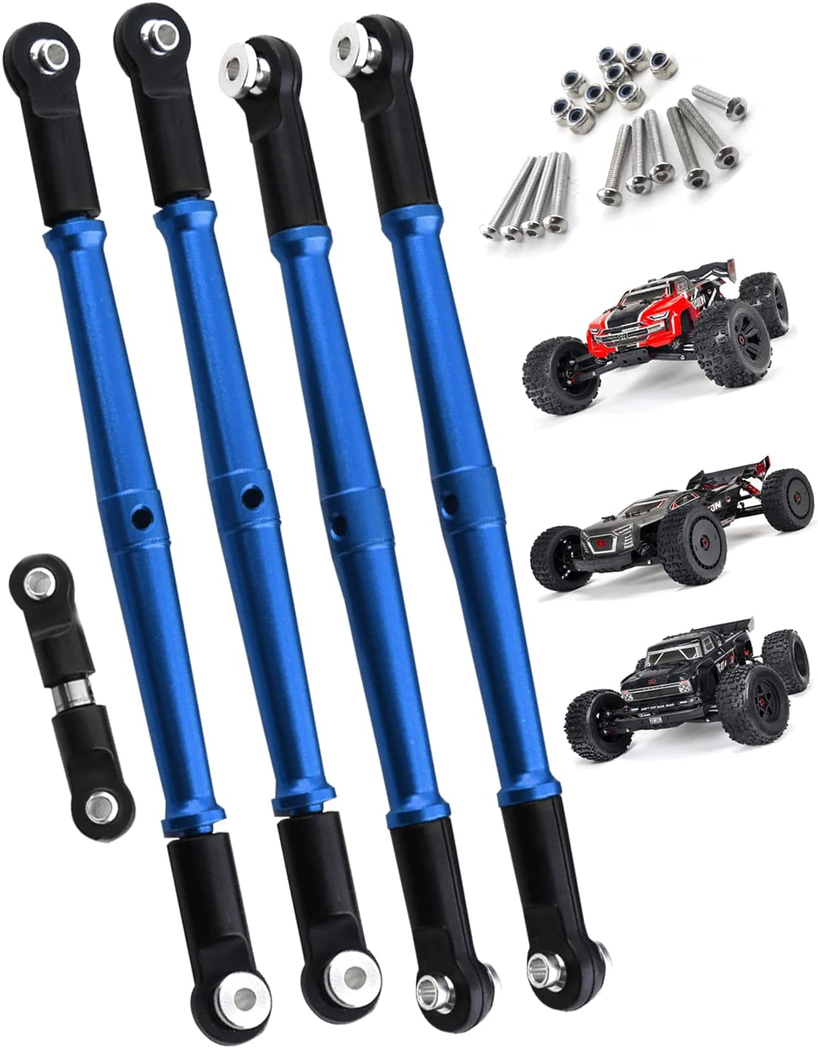 IRonManRc Arrma 6s KRATON / OUTKAST / TALION Aluminum Rod KIT