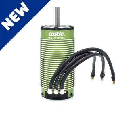 Castle Creations 060-0087-00 Motor sin escobillas de 4 polos con sensor 2028-1100KV