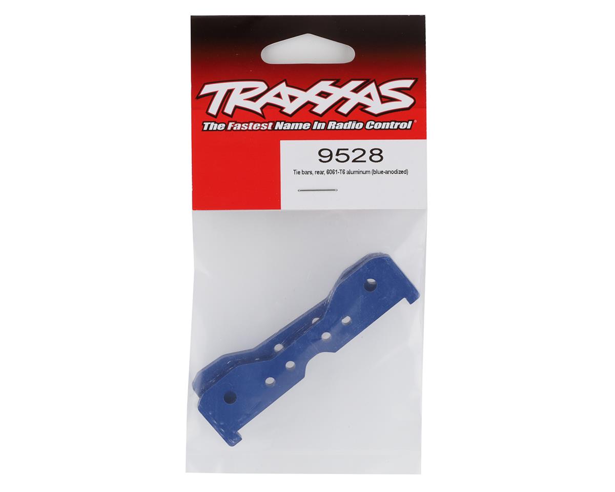 Traxxas 9528 Sledge Aluminum Rear Tie Bars (Blue)