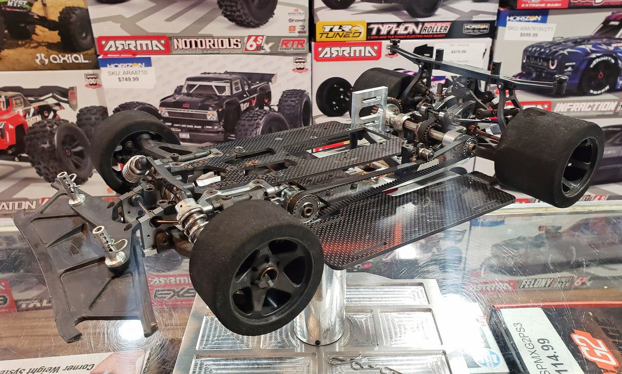 SERPENT 977 NITRO TO BRUSHLESS CONVERSION *DRAG SETUP*