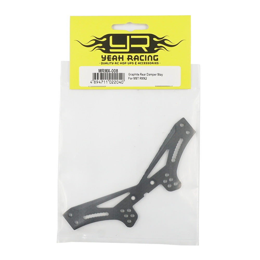 Yeah Racing MRMX-008 GRAPHITE REAR DAMPER STAY FOR MST RMX2.0
