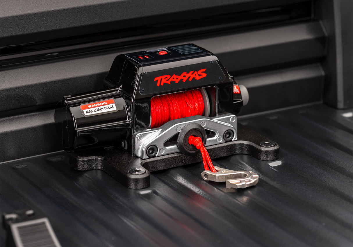 Traxxas 88086-84-BLK TRX-6 1/10 6x6 Ultimate RC Hauler Flatbed Tow Truck w/TQi 2.4GHz Radio & Pro Scale Winch