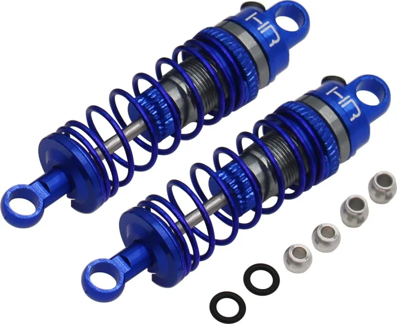 HOT RACING MTT52DP01 Aluminum Front Threaded Shock set Mini-T 2.0