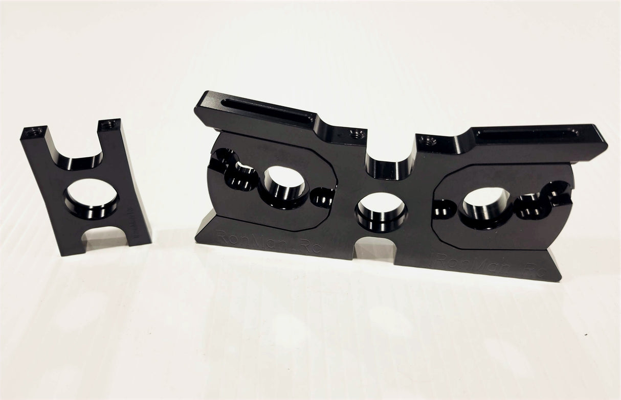 IronManRc HOBAO VTE 2 VT CANDY NOIR DOUBLE SUPPORT MOTEUR Moteurs 25 mm et 30 mm