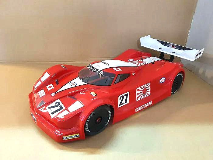 Delta Plastik 8501 TOYOTA GT ONE BODY FOR 1/7 SCALE 2MM