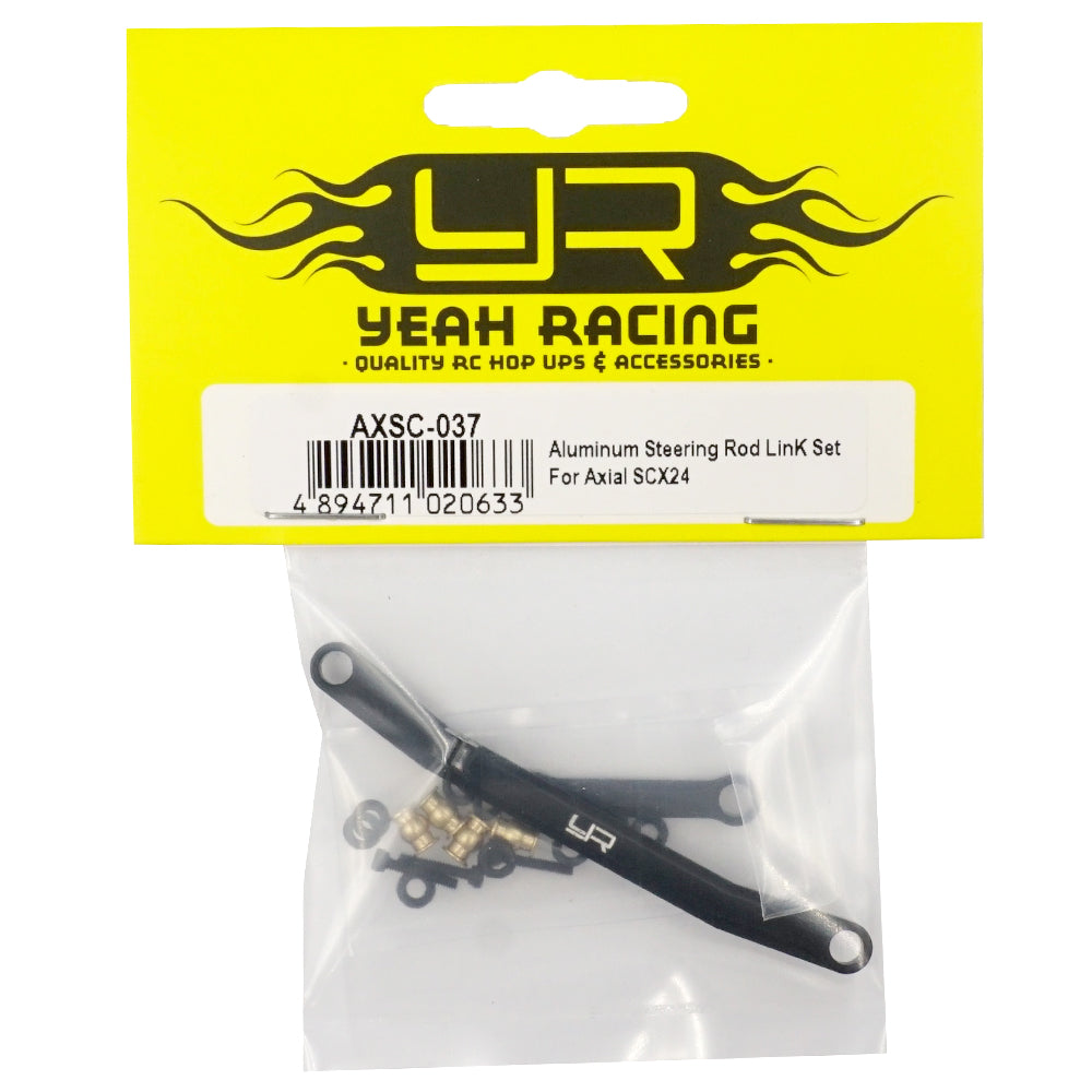 Yeah Racing AXSC-037 ALUMINUM STEERING ROD LINK SET FOR AXIAL SCX24