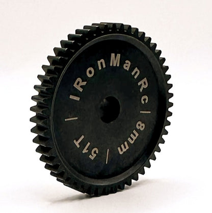 IRonManRc 51T 8mm MOD - 1 Pinion Gear HARDENED STEEL