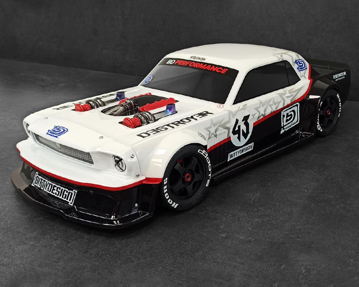 Bittydesign Destroyer 1/7 Supercar Body (Clair) (Arrma Infraction/Limitless)