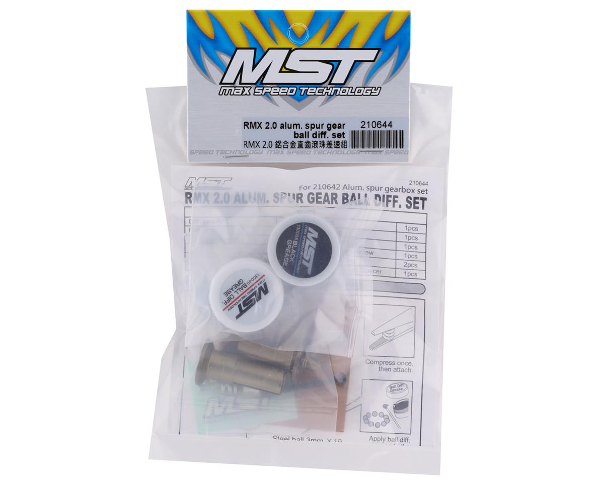 MST 210644 RMX 2.0 Aluminum Ball Differential Set