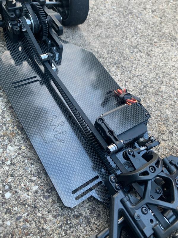 Hobao Epx *EXTENDED* Carbon Fiber Chasis Kit