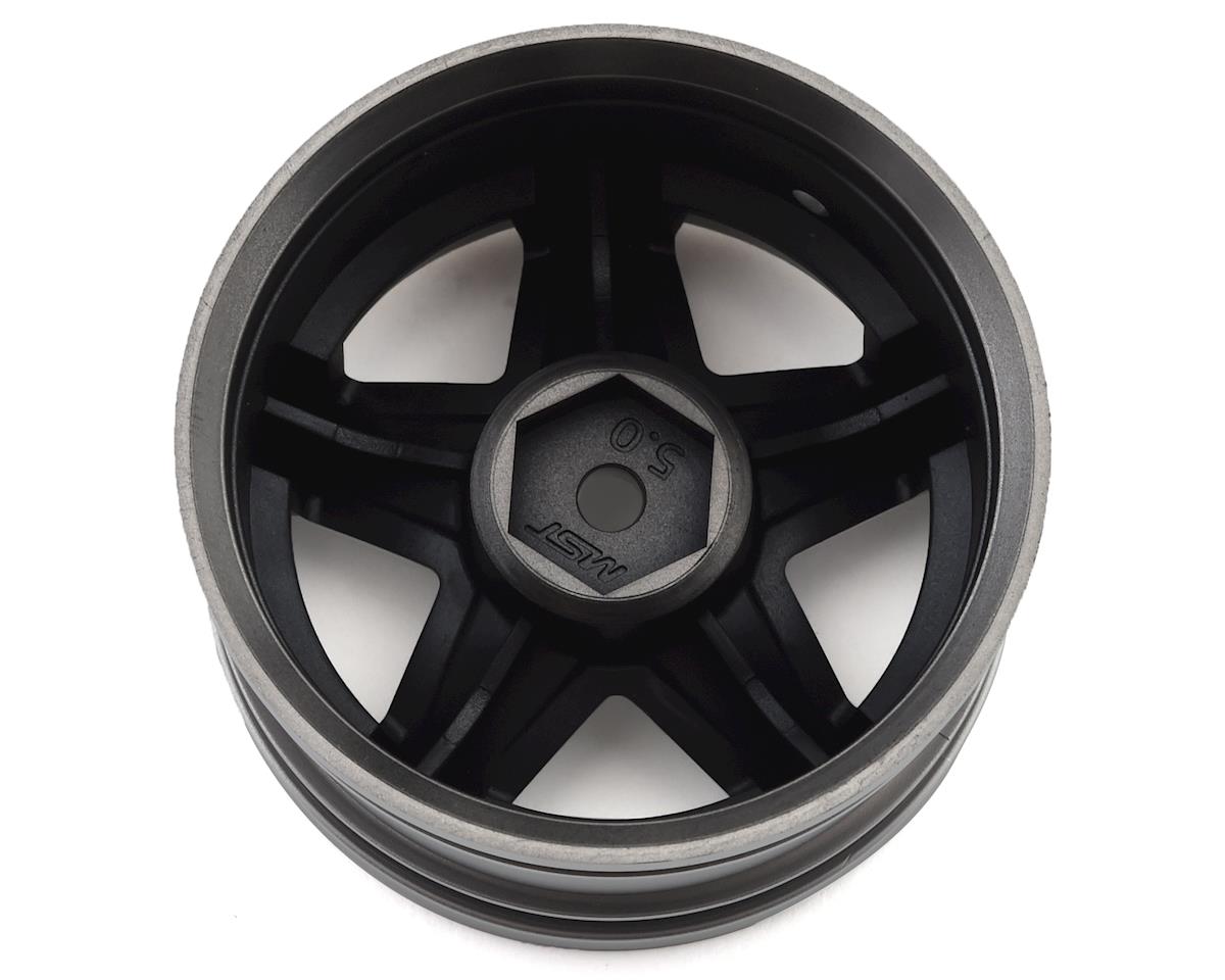 MST 648 1.9" Wheel (Flat Silver) (4) (+5)