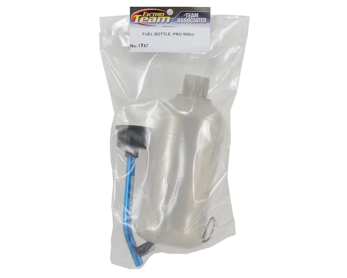 Team Associated ASC1747 Factory Team Pro Botella de combustible Nitro (500 cc)