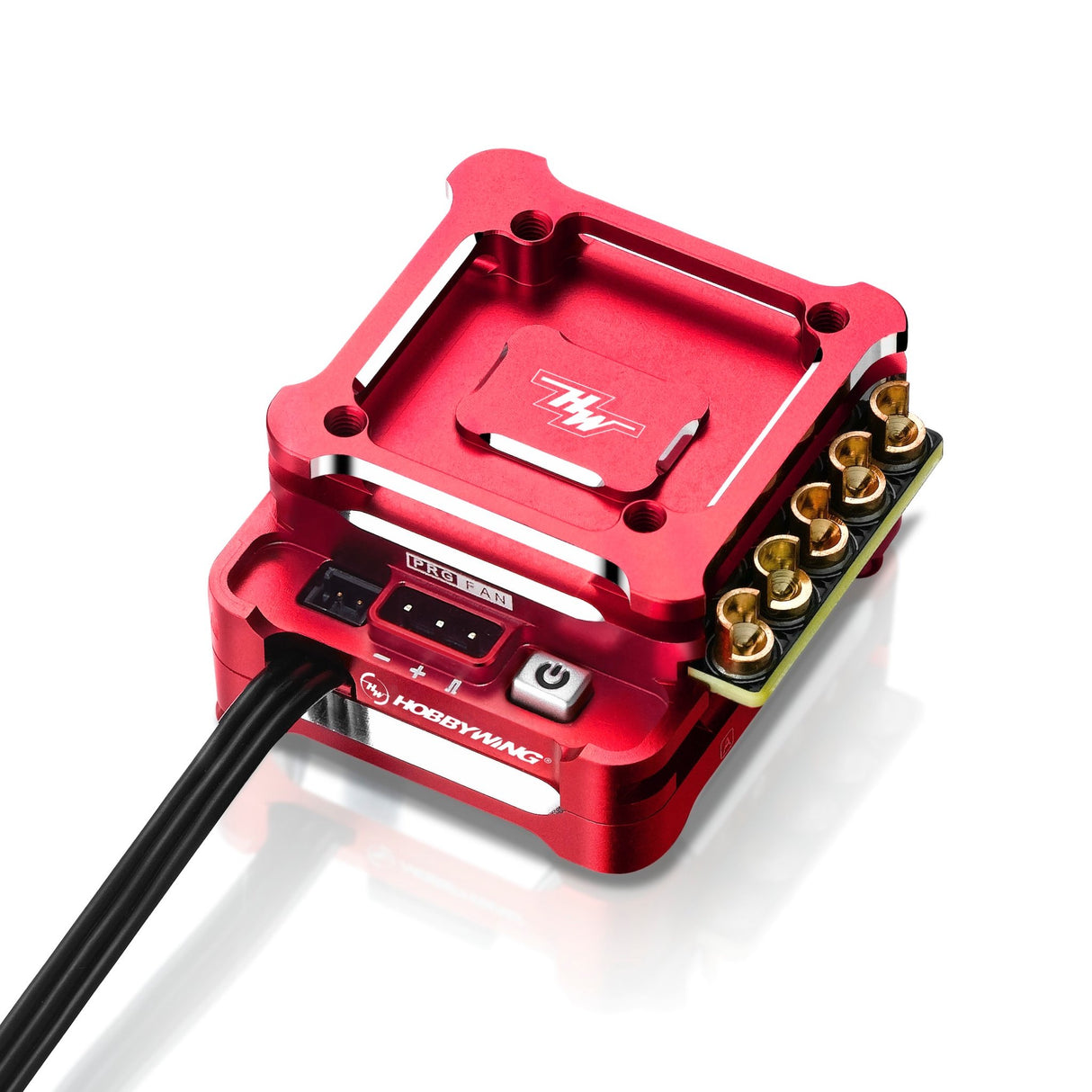HOBBYWING 30112615 Xerun XD10 Pro ESC - Drift Racing, Edición Pasión (Rojo)