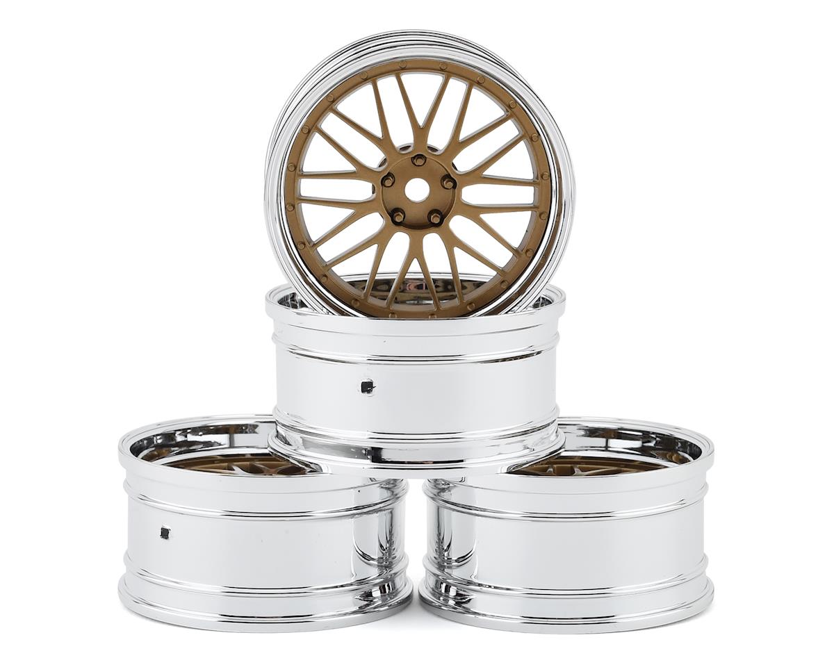 MST 832101GD S-GD LM 21 Wheel Set (Gold) (4) (Offset Changeable)
