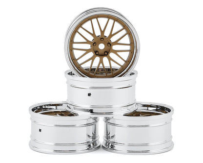MST 832101GD S-GD LM 21 Wheel Set (Gold) (4) (Offset Changeable)