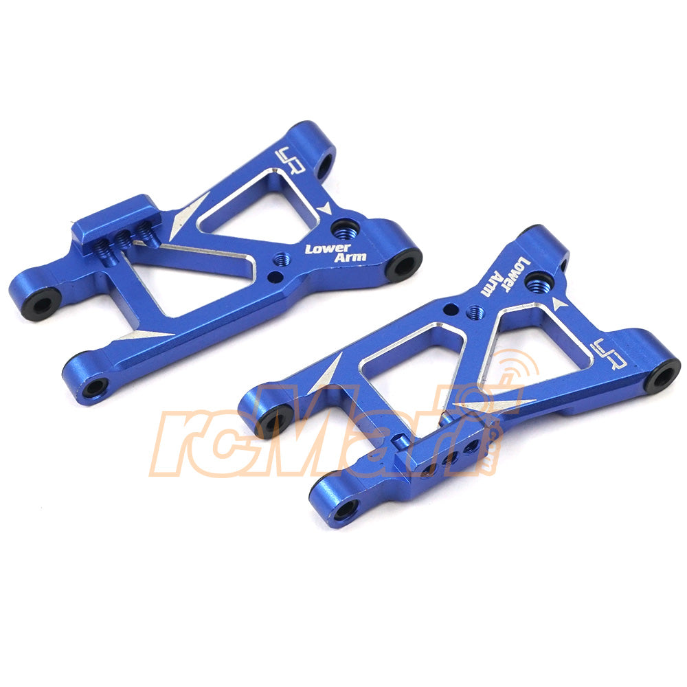 Yeah Racing TEC4-002DB ALUMINUM REAR LOWER ARM SET BLUE