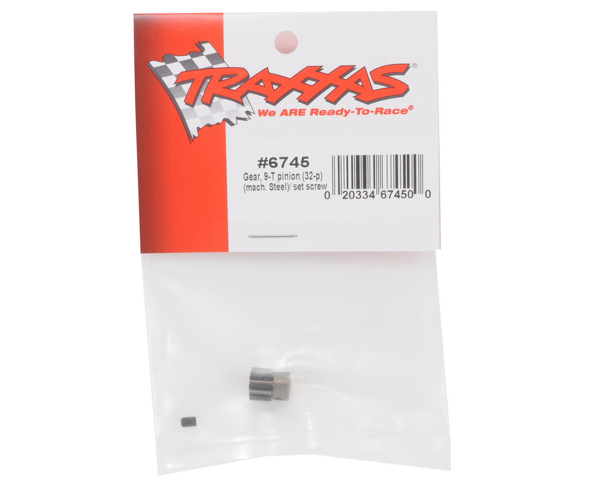Traxxas 6745 Pignon en acier 32P (9T)