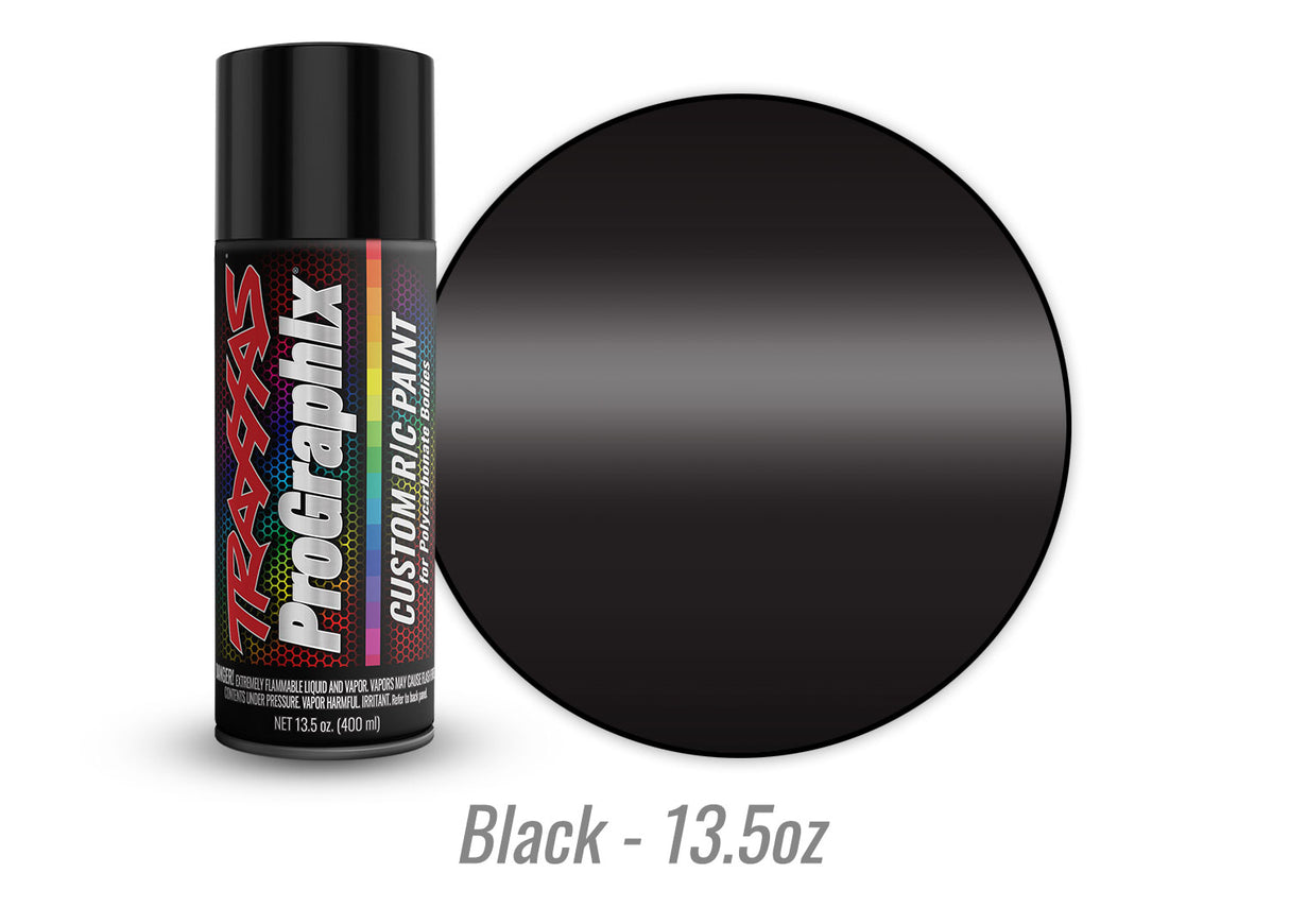 PINTURA PARA CUERPO TRAXXAS 5055X, NEGRO 13.5OZ