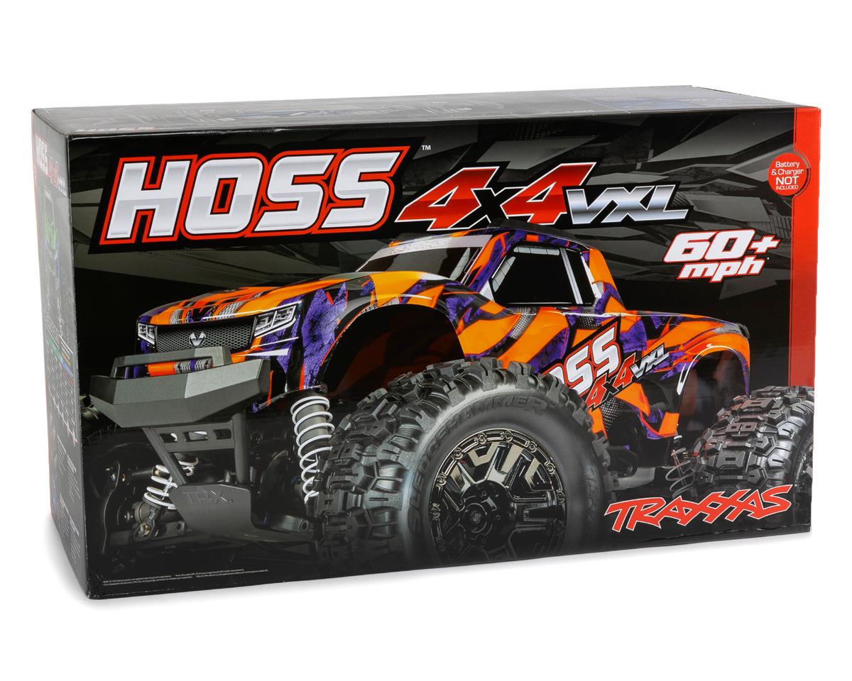 (DISCONTINUED) Traxxas Hoss 90076-4-ORNG 4X4 VXL 3S 4WD Brushless RTR Monster Truck