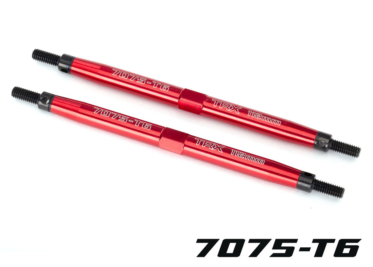 TRAXXAS 5141R TOE LINK 112MM FRNT RED