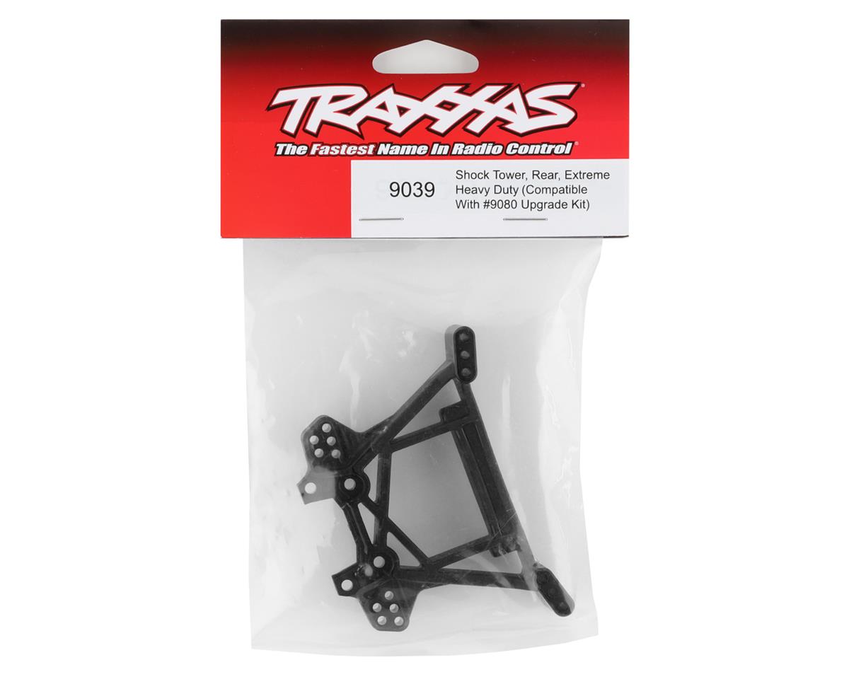Traxxas 9039 Hoss/Rustler/Slash 4x4 Extreme Heavy Duty Rear Shock Tower (Black)