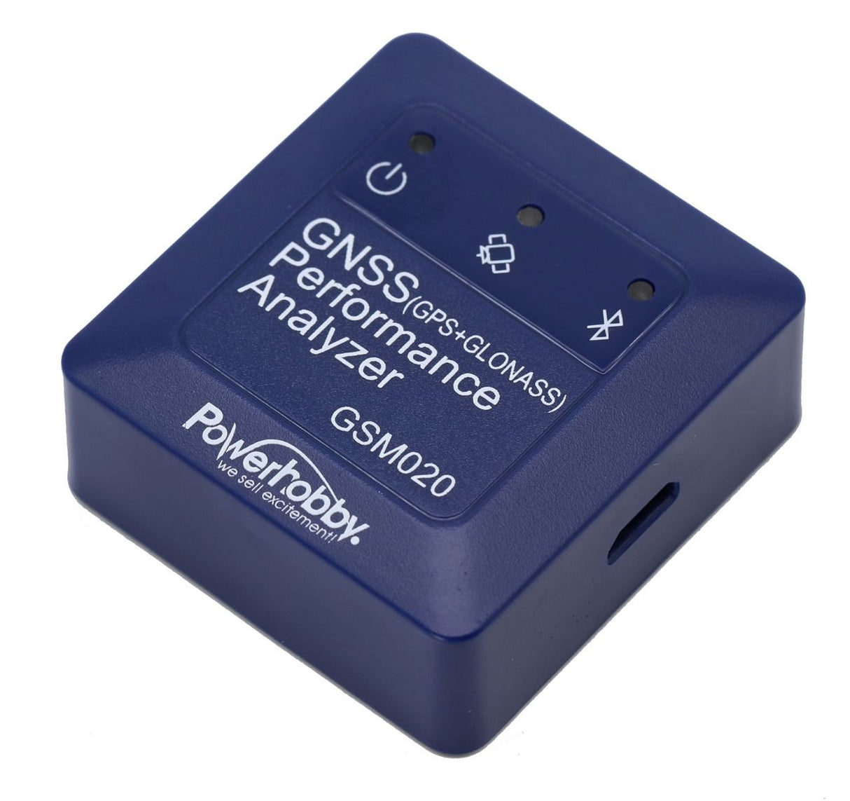 Powerhobby GSM020 Analizador de rendimiento GNSS MEDIDOR DE VELOCIDAD Bluetooth Registrador de datos GPS