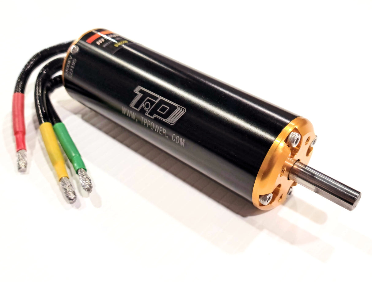 MOTOR BRUSHLESS TP POWER 4080 CM 2400 kv (HASTA ( 6 - 8s )