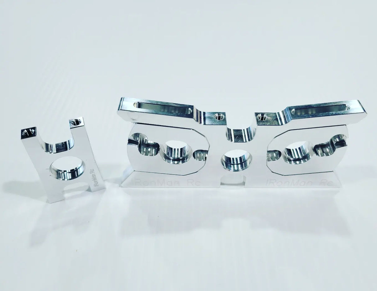 RonManRc HOBAO VTE 2 SUPPORT DOUBLE MOTEUR Moteurs 25 mm et 30 mm