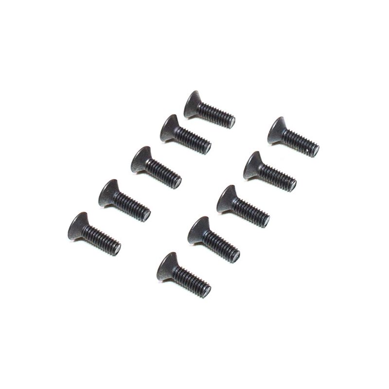 Axial - AXI235167 Tornillos de cabeza plana M2,5 x 8 mm (10