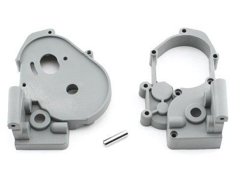 Traxxas 3691 Gearbox Halves w/Idler Shaft (Gray)