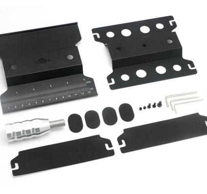 Soporte de trabajo IronManRc 1/8 1/10 plataforma ajustable de montaje completo negro