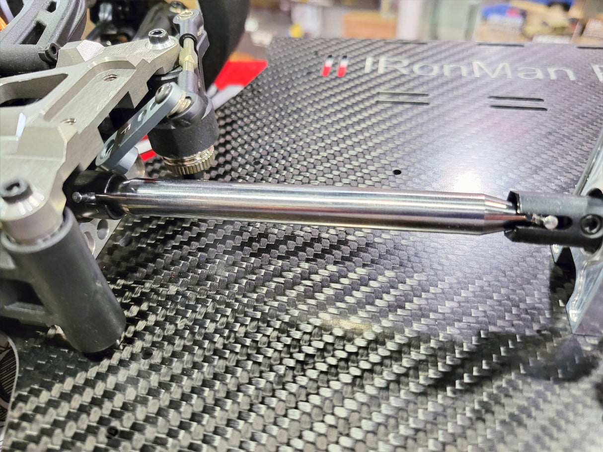 IronManRc HOBAO VTE2 Ejes de transmisión centrales de titanio de 10 mm