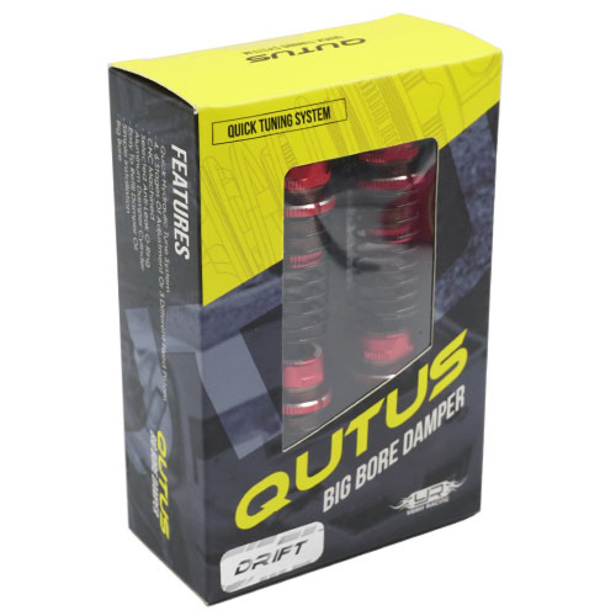 Yeah Racing 2055RD QUTUS Challenger 55mm Damper Set for 1/10