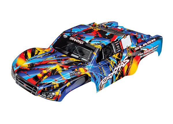 TRAXXAS 5848 BODY SLASH 4X4 RNR DECAL APPLY