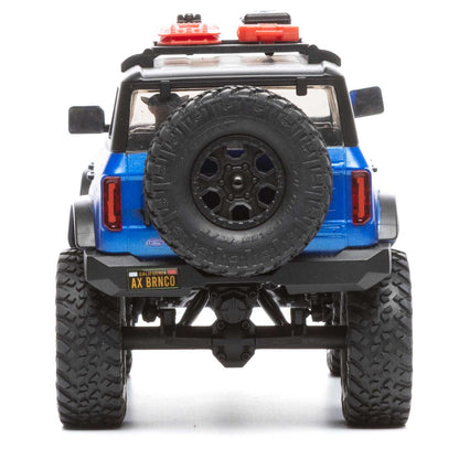 Axial  AXI00006T3 1/24 SCX24 2021 Ford Bronco 4WD Truck Brushed RTR, Blue