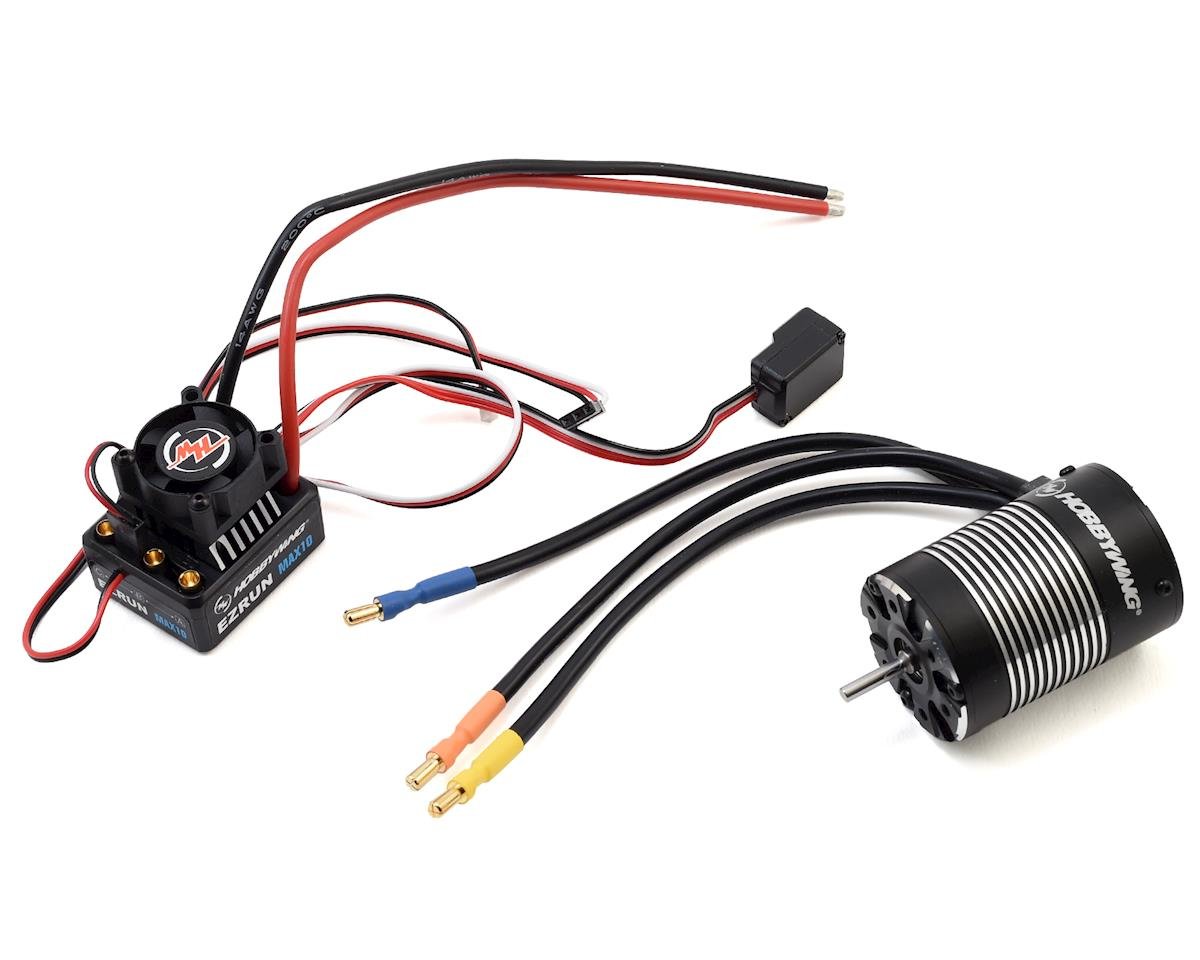Hobbywing 38010205 EZRun MAX10 Sensorless Brushless ESC/3652SL Motor Combo (5400