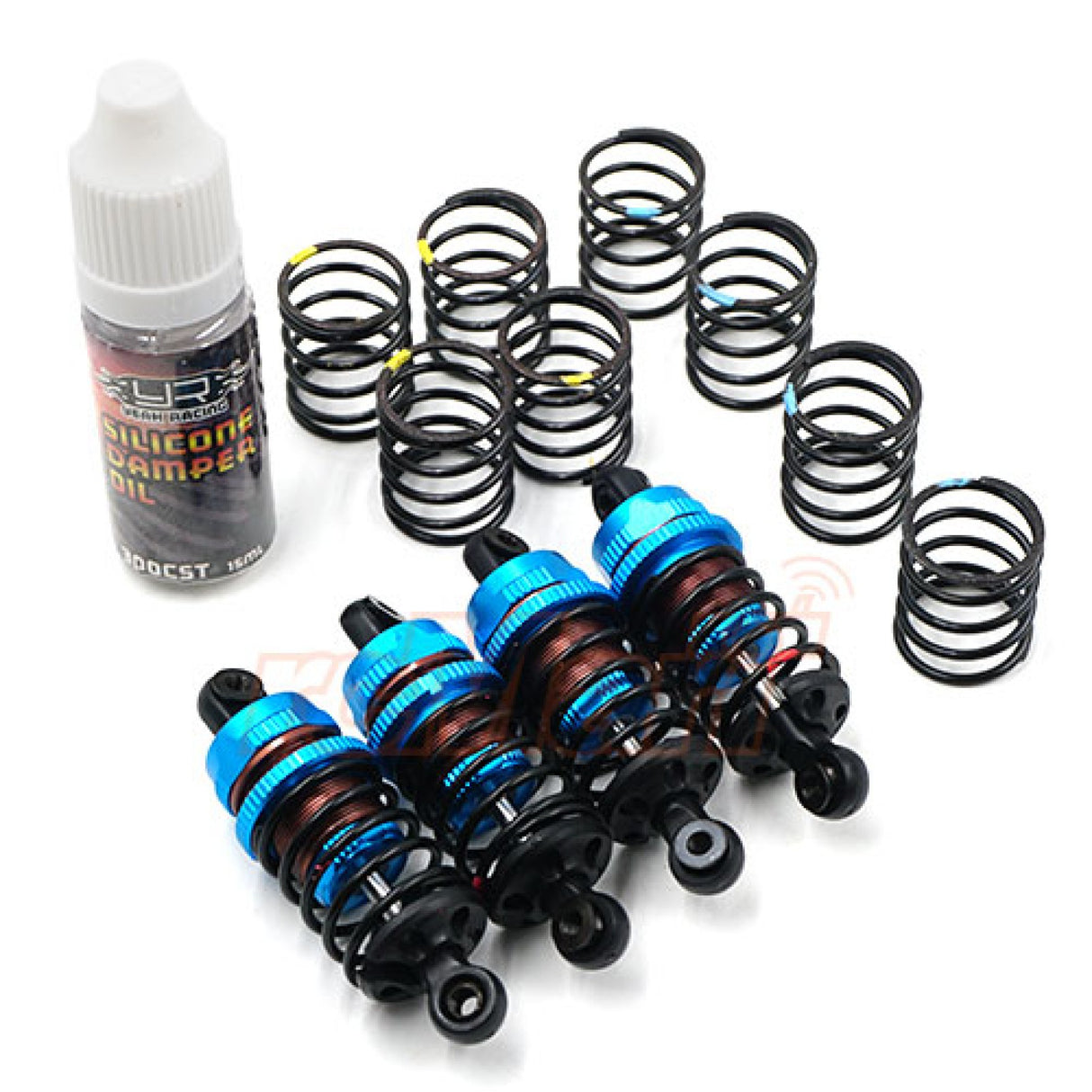 Yeah Racing 2055BU QUTUS Challenger Jeu d'amortisseurs 55 mm pour 1/10