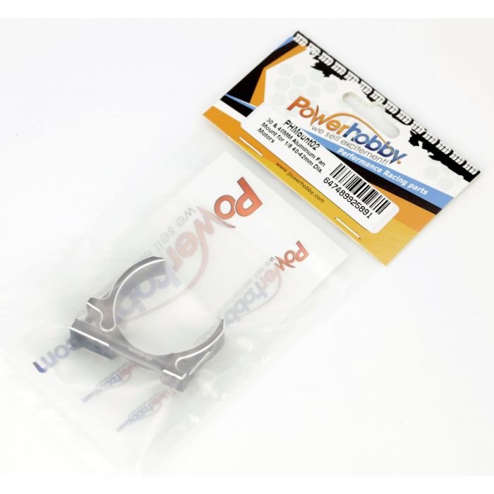 Powerhobby PHMount02 1/8 Aluminio 40-42 mm de diámetro. Montaje del motor 30 mm 40 mm Ventilador