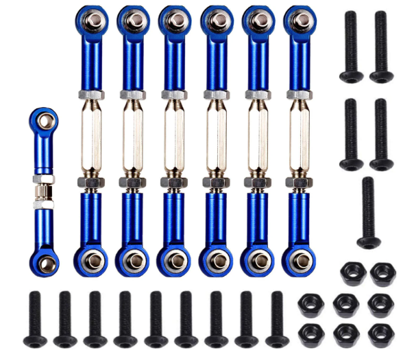 IRonManRc SLASH 4wd/2wd tendeurs réglables en aluminium/lien de carrossage avec embouts de tige