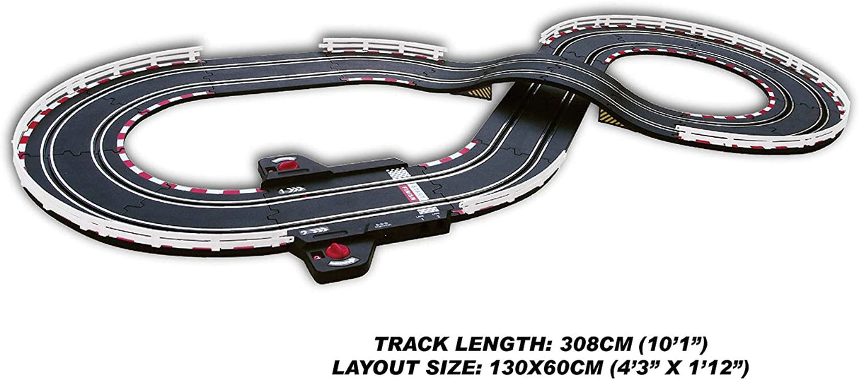 Slot Car Racing Set 2152 Joysway Super 152 USB Power