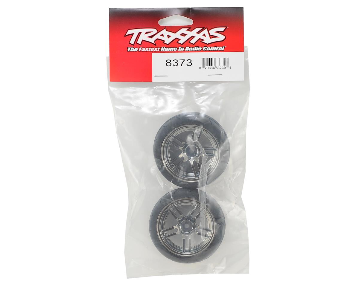 Traxxas 8373 4-Tec 2.0 1.9" Response Front Pre-Mounted Wheels