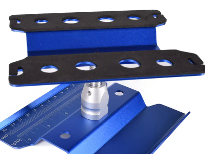 Soporte de trabajo IronManRc 1/8 1/10 plataforma ajustable de montaje completo azul